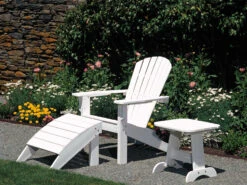 Seaside Casual Classic Adirondack Recycled Plastic 19''W X 18''D Rectangular End Table 12 Seaside Casual Classic Adirondack Recycled Plastic 19''W X 18''D Rectangular End Table -Patio Vibe Store SSC0292 zm