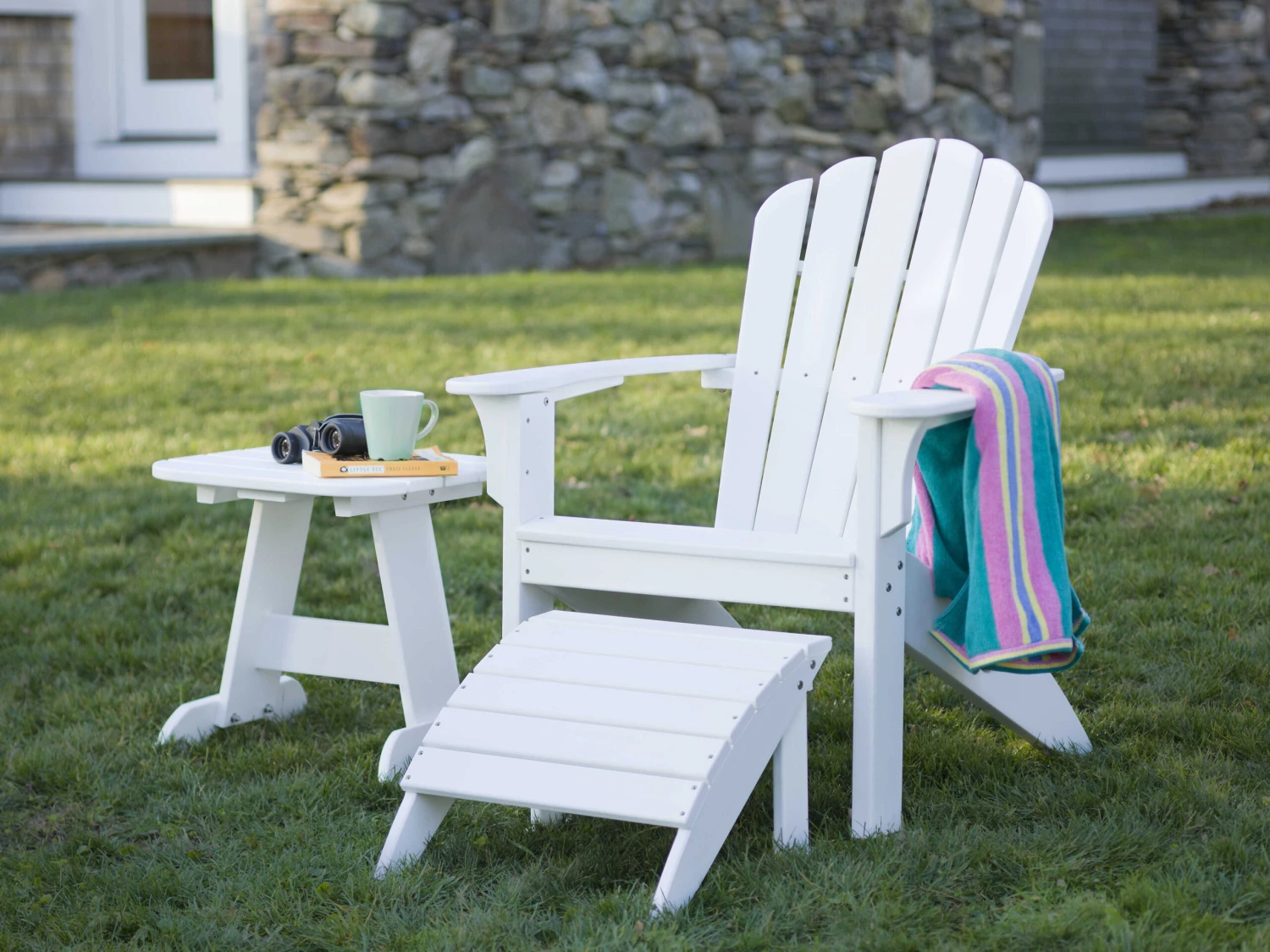 Seaside Casual Coastline Recycled Plastic Harbor View 18''W X 14''D Rectangular Folding End Table 18 Seaside Casual Coastline Recycled Plastic Harbor View 18''W X 14''D Rectangular Folding End Table - Image 18