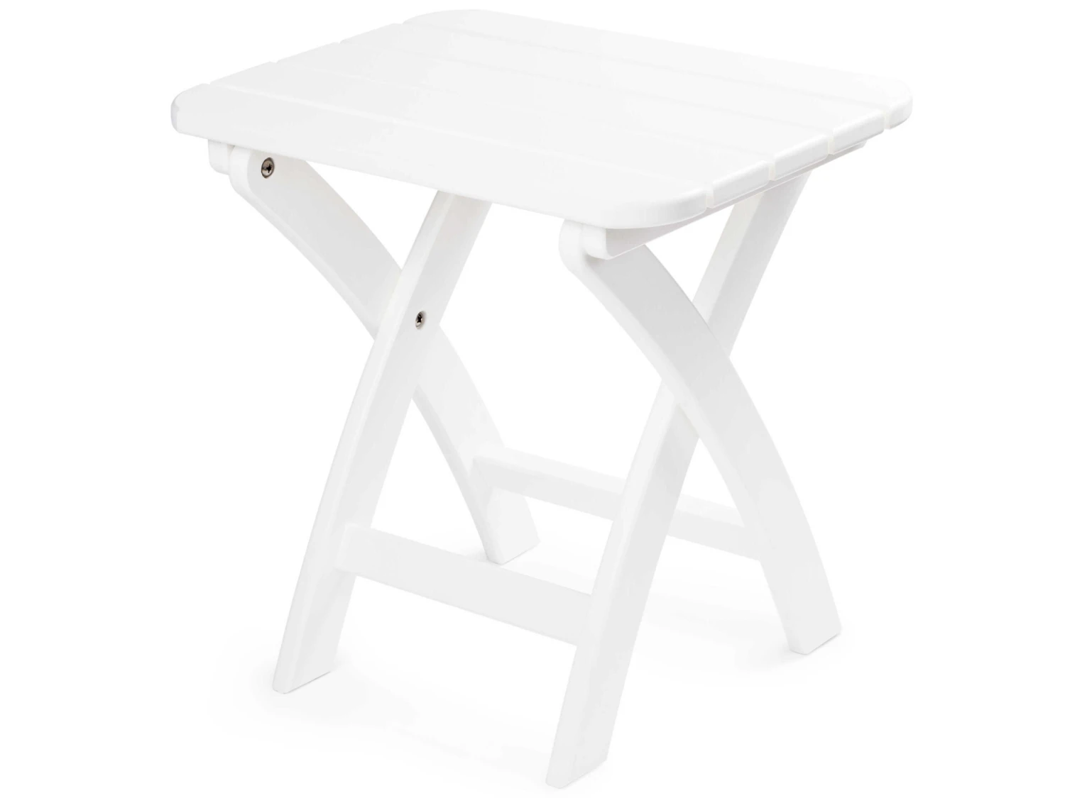 Seaside Casual Coastline Recycled Plastic Harbor View 18''W X 14''D Rectangular Folding End Table 6 Seaside Casual Coastline Recycled Plastic Harbor View 18''W X 14''D Rectangular Folding End Table - Image 6