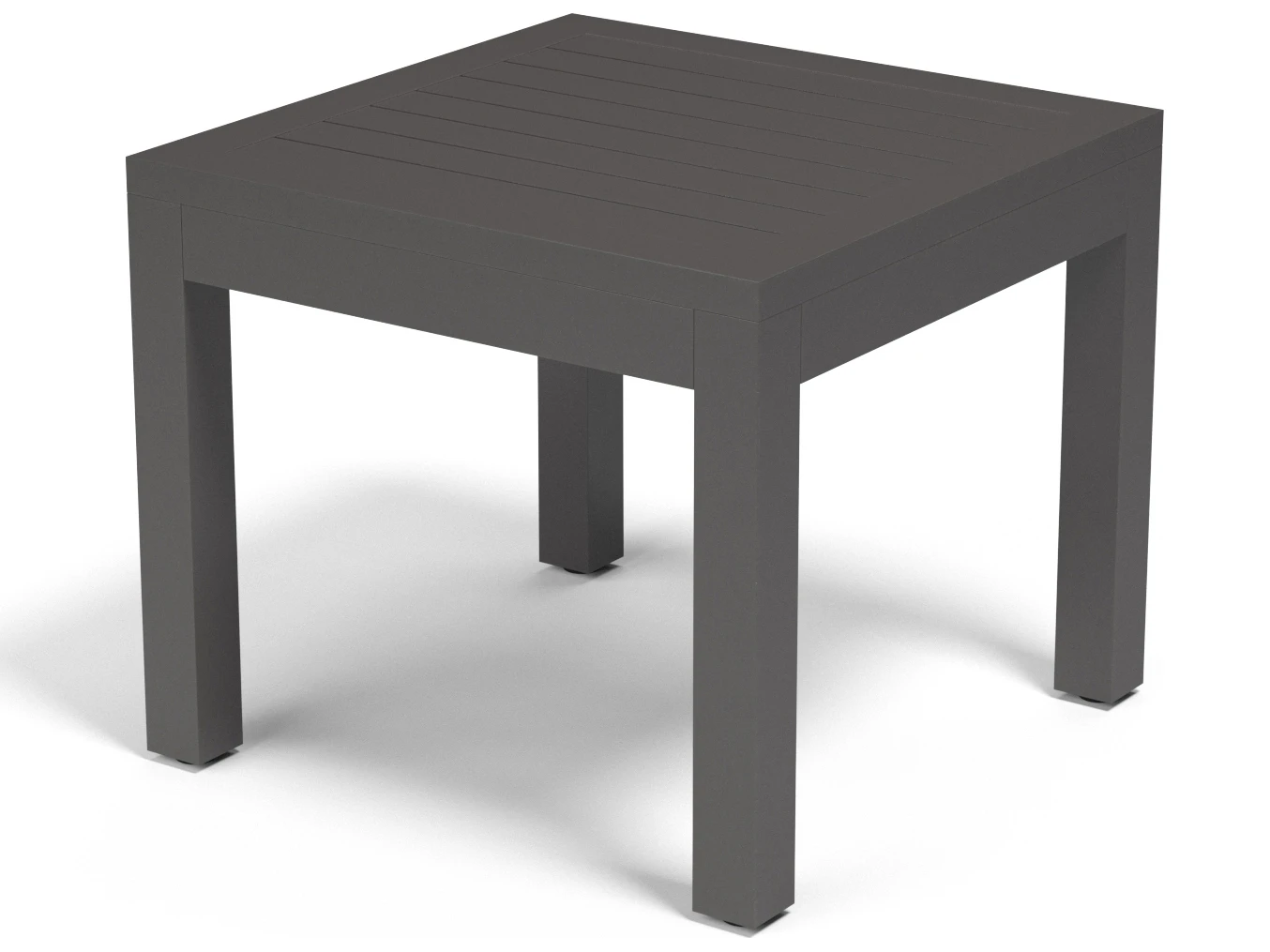 Sunset West Vegas Aluminum 21'' Wide Square End Table 3 Sunset West Vegas Aluminum 21'' Wide Square End Table - Image 3