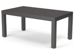 Sunset West Vegas Aluminum 64''W X 36''D Rectangular Dining Table -Patio Vibe Store SW1201T641 zm
