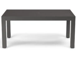 Sunset West Vegas Aluminum 64''W X 36''D Rectangular Dining Table -Patio Vibe Store SW1201T642 zm