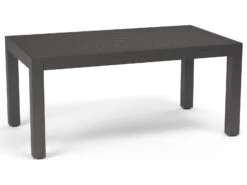 Sunset West Vegas Aluminum 64''W X 36''D Rectangular Dining Table -Patio Vibe Store SW1201T644 zm