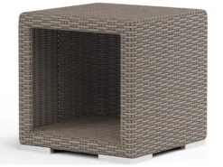 Sunset West Coronado Wicker 22'' Wide Square End Table -Patio Vibe Store SW2101ET2 zm