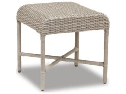 Sunset West Manhattan Wicker 21'' Wide Square End Table 12 Sunset West Manhattan Wicker 21'' Wide Square End Table -Patio Vibe Store SW3301ET1 zm