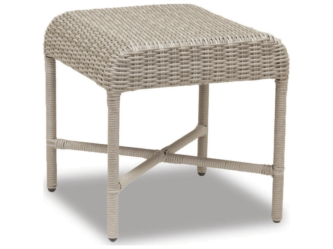 Sunset West Manhattan Wicker 21'' Wide Square End Table 6 Sunset West Manhattan Wicker 21'' Wide Square End Table - Image 6