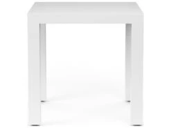 Sunset West Newport Frosted White Aluminum 40'' Wide Square Counter Table 5 Sunset West Newport Frosted White Aluminum 40'' Wide Square Counter Table -Patio Vibe Store SW4801PT3 zm