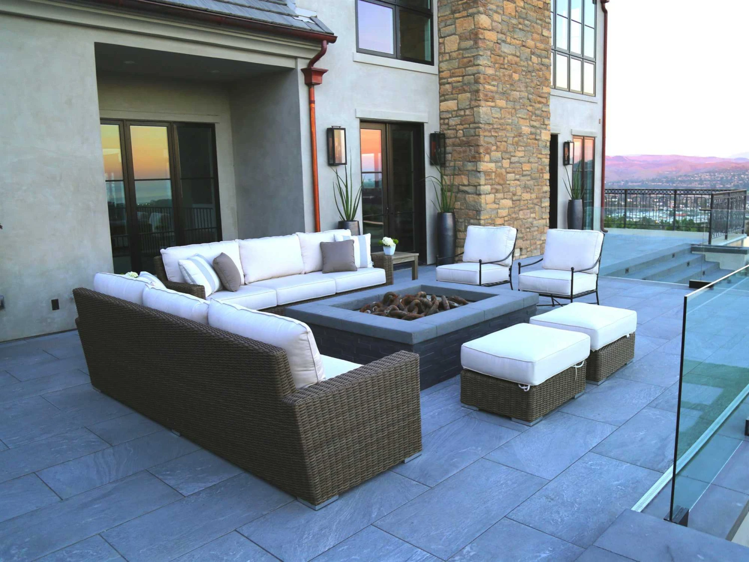 Sunset West Teak 22'' Wide Square End Table 4 Sunset West Teak 22'' Wide Square End Table - Image 4