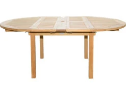 Three Birds Casual Chelsea Teak 48-72 Round Extension Table 7 Three Birds Casual Chelsea Teak 48-72 Round Extension Table -Patio Vibe Store TBCRD721 zm