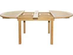 Three Birds Casual Chelsea Teak 48-72 Round Extension Table 9 Three Birds Casual Chelsea Teak 48-72 Round Extension Table -Patio Vibe Store TBCRD723 zm