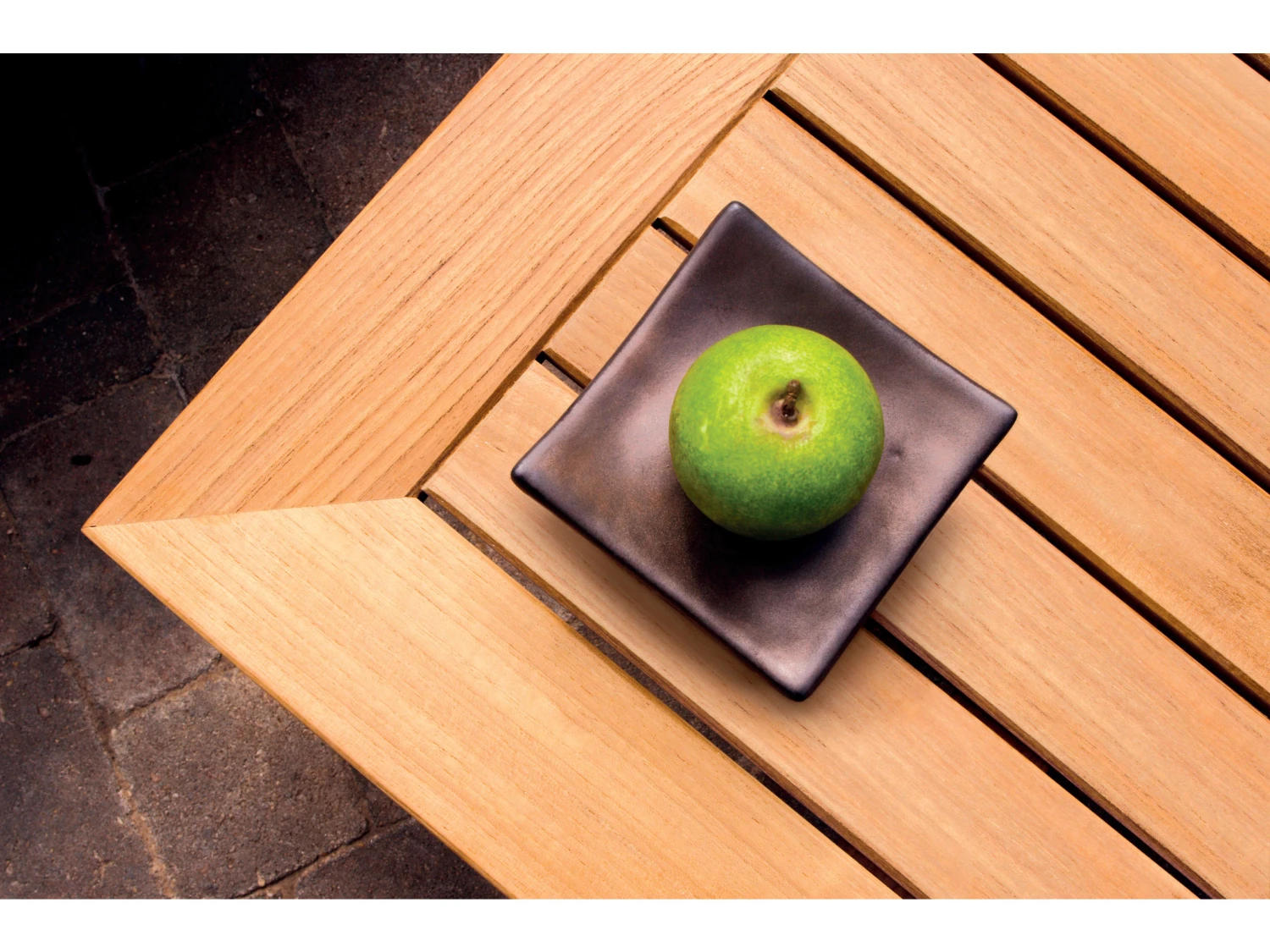 Three Birds Casual Newport Teak 20 Square Low Side Table 7 Three Birds Casual Newport Teak 20 Square Low Side Table - Image 7