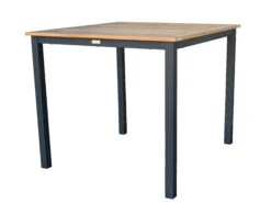 Three Birds Casual SoHo Teak 42" Square Counter Height Table -Patio Vibe Store TBSH42CHT1 zm