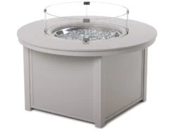 Telescope Casual MGP Aluminum 42'' Round Fire Table -Patio Vibe Store TC3F403 zm