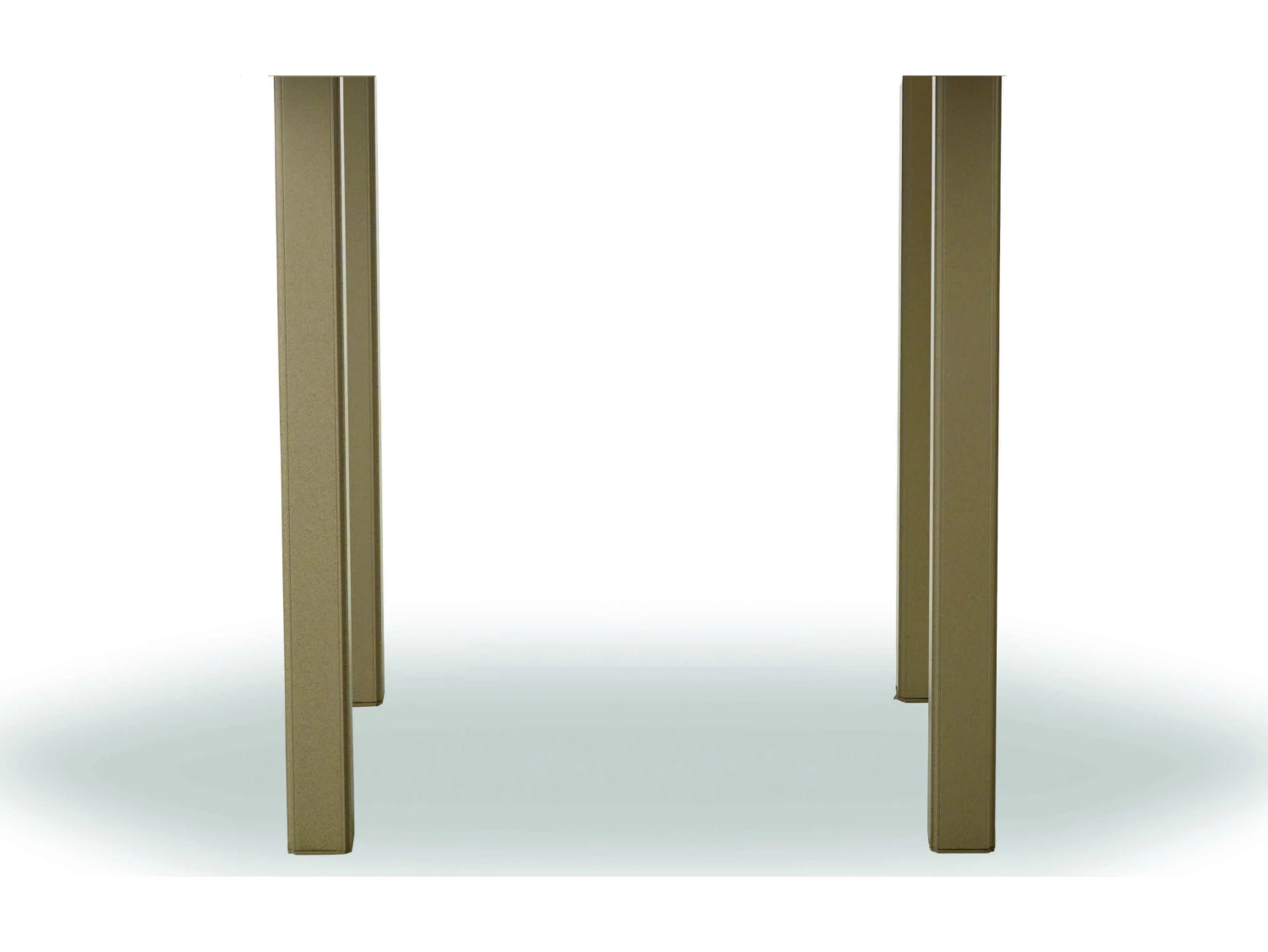 Telescope Casual Origins Marine Grade Polymer Aluminum 84''W X 42''D Rectangular Counter Height Table With Umbrella Hole 3 Telescope Casual Origins Marine Grade Polymer Aluminum 84''W X 42''D Rectangular Counter Height Table With Umbrella Hole - Image 3