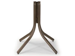 Telescope Casual Marine Grade Polymer 42'' Round Counter Height Table With Umbrella Hole -Patio Vibe Store TC3W501 zm 1