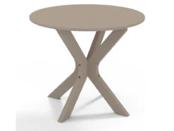 Telescope Casual Wexler Marine Grade Polymer 23'' Round End Table -Patio Vibe Store TC5W803 zm