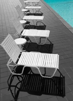 Telescope Casual Marine Grade Polymer 18'' Round End Table