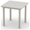 Telescope Casual Origins Marine Grade Polymer Aluminum 42'' Square Counter Height Table With Umbrella Hole
