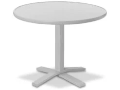 Patio Vibe Store 37 Telescope Casual Value Hammered MGP 30'' Round Balcony Table With Umbrella Hole