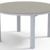 Telescope Casual Marine Grade Polymer 54'' Round Dining Height Table With Umbrella Hole