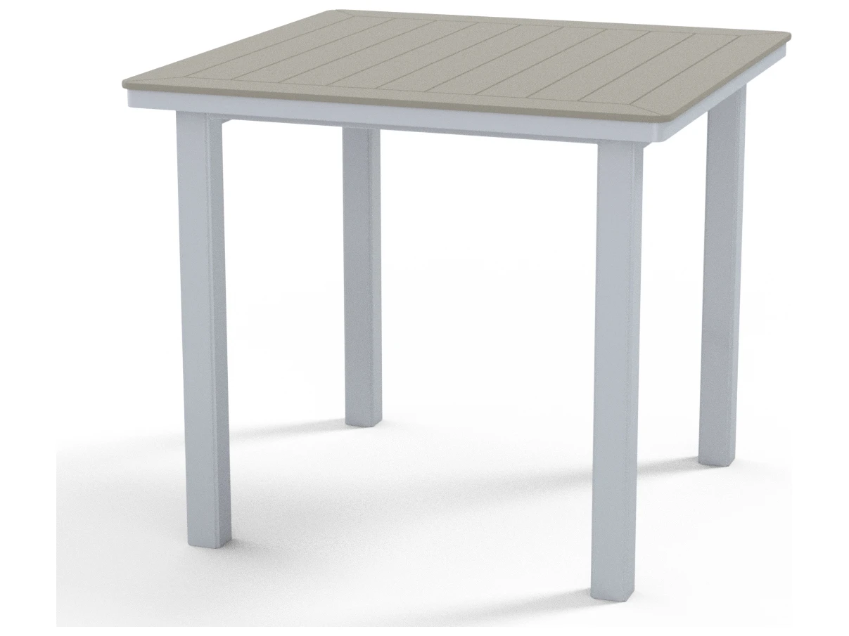 Telescope Casual Marine Grade Polymer 42'' Square Counter Height Table With Umbrella Hole 1 Telescope Casual Marine Grade Polymer 42'' Square Counter Height Table With Umbrella Hole