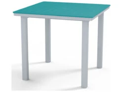 Telescope Casual Marine Grade Polymer 42'' Square Counter Height Table With Umbrella Hole 10 Telescope Casual Marine Grade Polymer 42'' Square Counter Height Table With Umbrella Hole -Patio Vibe Store TCT09038104 zm