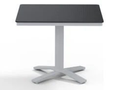 Telescope Casual Marine Grade Polymer 36'' Square Dining Table With Umbrella Hole -Patio Vibe Store TCT1102X204 zm