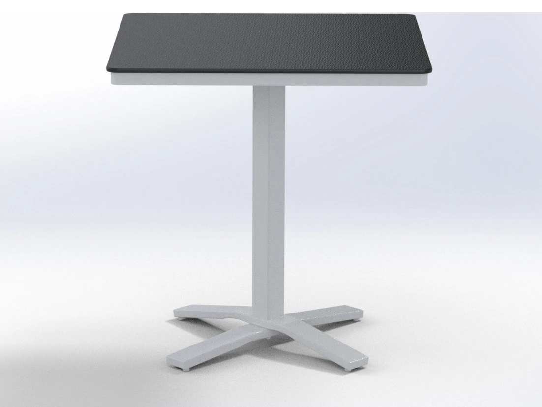 Telescope Casual Marine Grade Polymer 36'' Counter Table With Umbrella Hole 4 Telescope Casual Marine Grade Polymer 36'' Counter Table With Umbrella Hole - Image 4