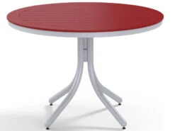 Telescope Casual Marine Grade Polymer 42'' Round Dining Height Table With Umbrella Hole 9 Telescope Casual Marine Grade Polymer 42'' Round Dining Height Table With Umbrella Hole -Patio Vibe Store TCT1202W503 zm