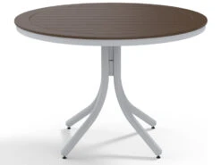 Telescope Casual Marine Grade Polymer 42'' Round Dining Height Table With Umbrella Hole 11 Telescope Casual Marine Grade Polymer 42'' Round Dining Height Table With Umbrella Hole -Patio Vibe Store TCT1202W505 zm