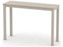 Telescope Casual Marine Grade Polymer Aluminum 54''W X 18''D Rectangular Counter Height Parson Leg Table