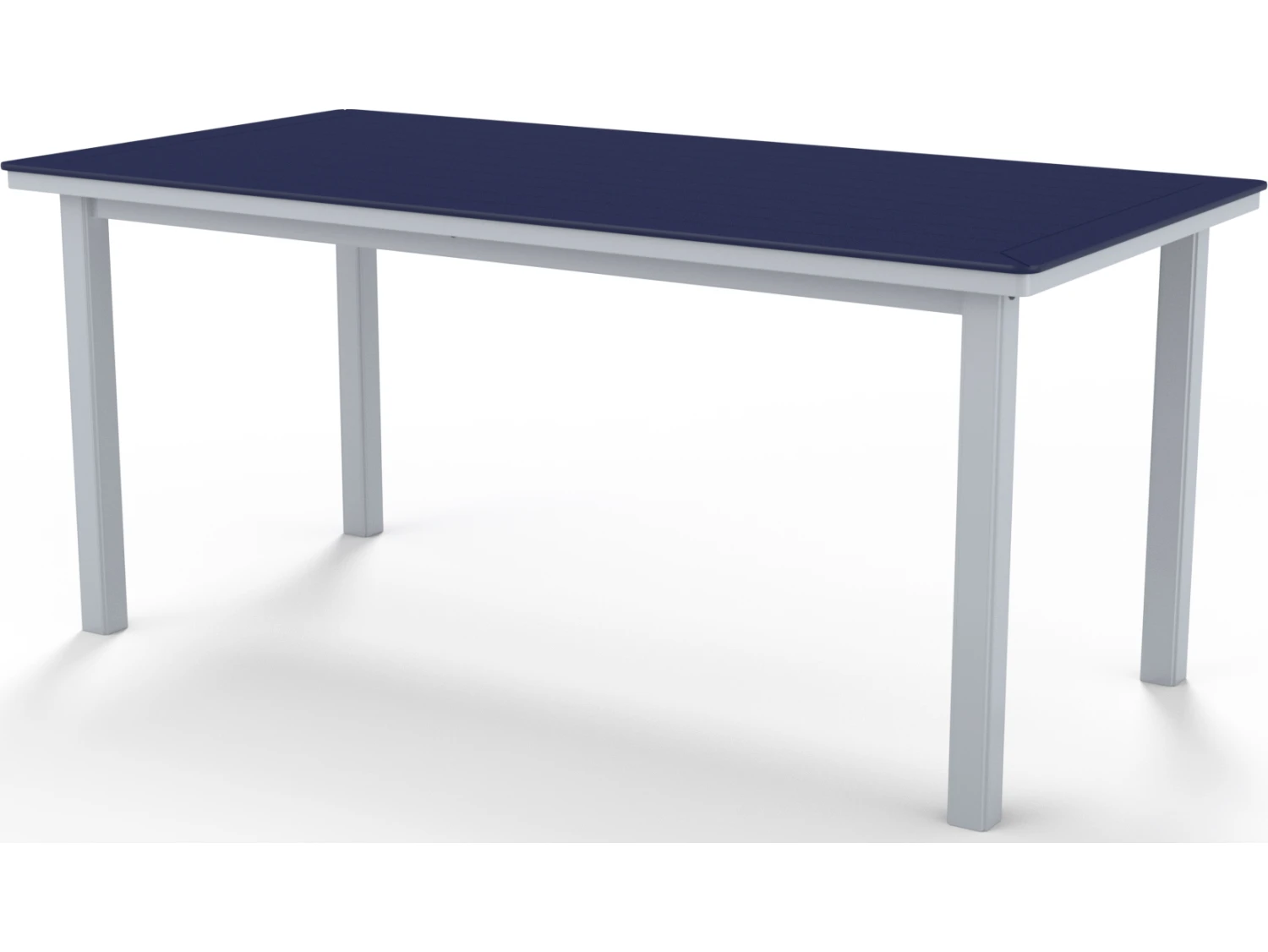 Telescope Casual Marine Grade Polymer 84''W X 42''D Rectangular Counter Height Table With Umbrella Hole 3 Telescope Casual Marine Grade Polymer 84''W X 42''D Rectangular Counter Height Table With Umbrella Hole - Image 3