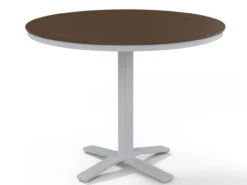 Telescope Casual Marine Grade Polymer 48'' Round Pedestal Counter Height Table With Umbrella Hole 11 Telescope Casual Marine Grade Polymer 48'' Round Pedestal Counter Height Table With Umbrella Hole -Patio Vibe Store TCTM803X205 zm