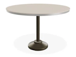 Telescope Casual Marine Grade Polymer 54'' Round Counter Height Table With Umbrella Hole