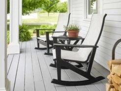 Telescope Casual Wexler Marine Grade Polymer 23'' Round End Table -Patio Vibe Store TCWXLRMGPSLNGSET11 zm