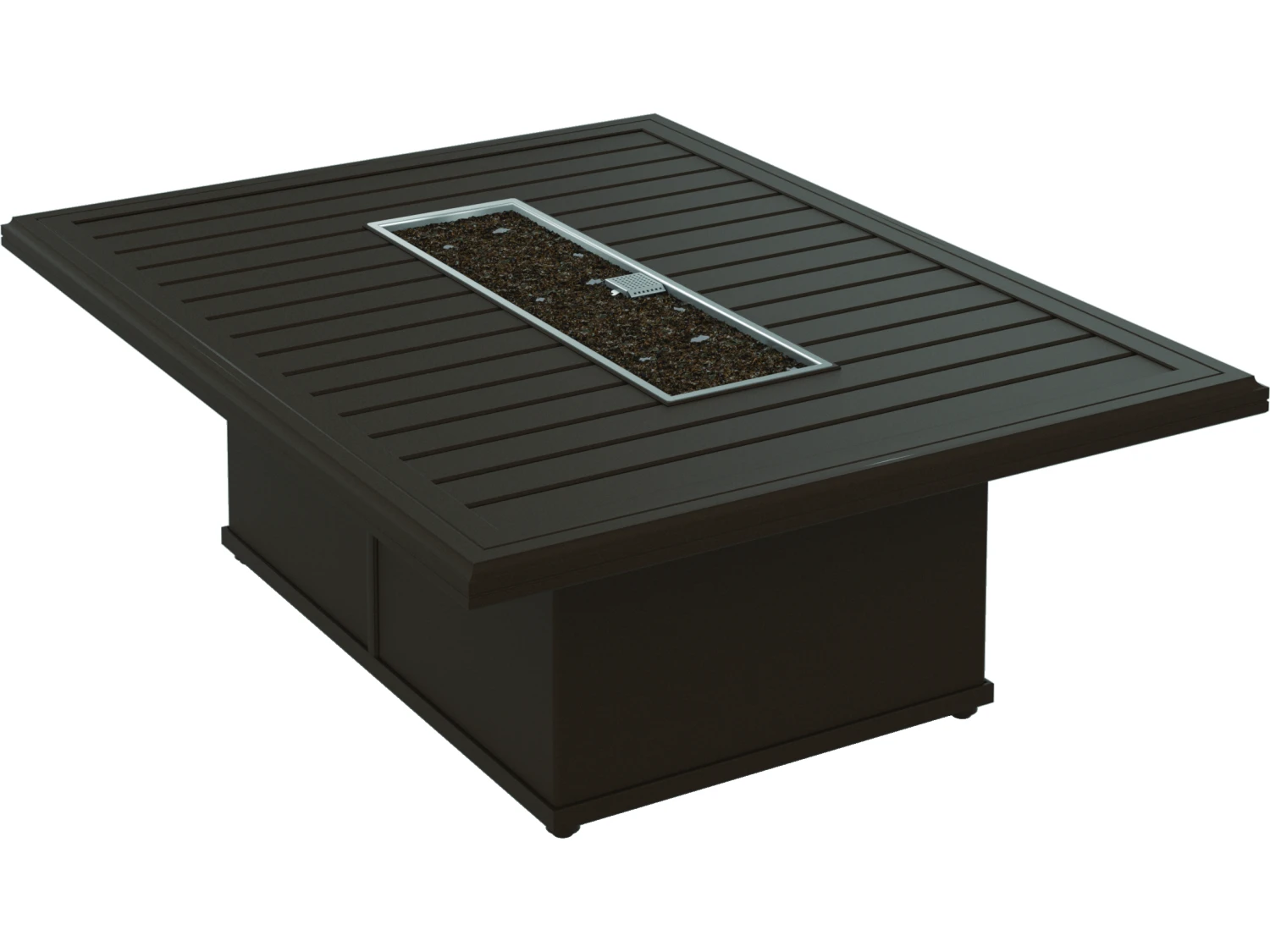 Tropitone Banchetto Fire Pits - Manual Ignition 54''W X 42''D Rectangular Fire Pit (36 X 24 Rectangular Base) 1 Tropitone Banchetto Fire Pits - Manual Ignition 54''W X 42''D Rectangular Fire Pit (36 X 24 Rectangular Base)
