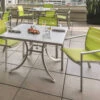 Tropitone Boulevard Aluminum 36'' Square Dining Table With Umbrella Hole