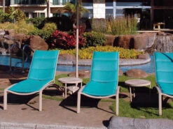 Tropitone La Stratta Aluminum 20'' Round Tea Table -Patio Vibe Store TPSOUTHBPLNGESET41 zm