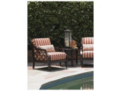 Tommy Bahama Outdoor Black Sands Cast Aluminum 28'' Round End Table 9 Tommy Bahama Outdoor Black Sands Cast Aluminum 28'' Round End Table -Patio Vibe Store TR32359503 zm