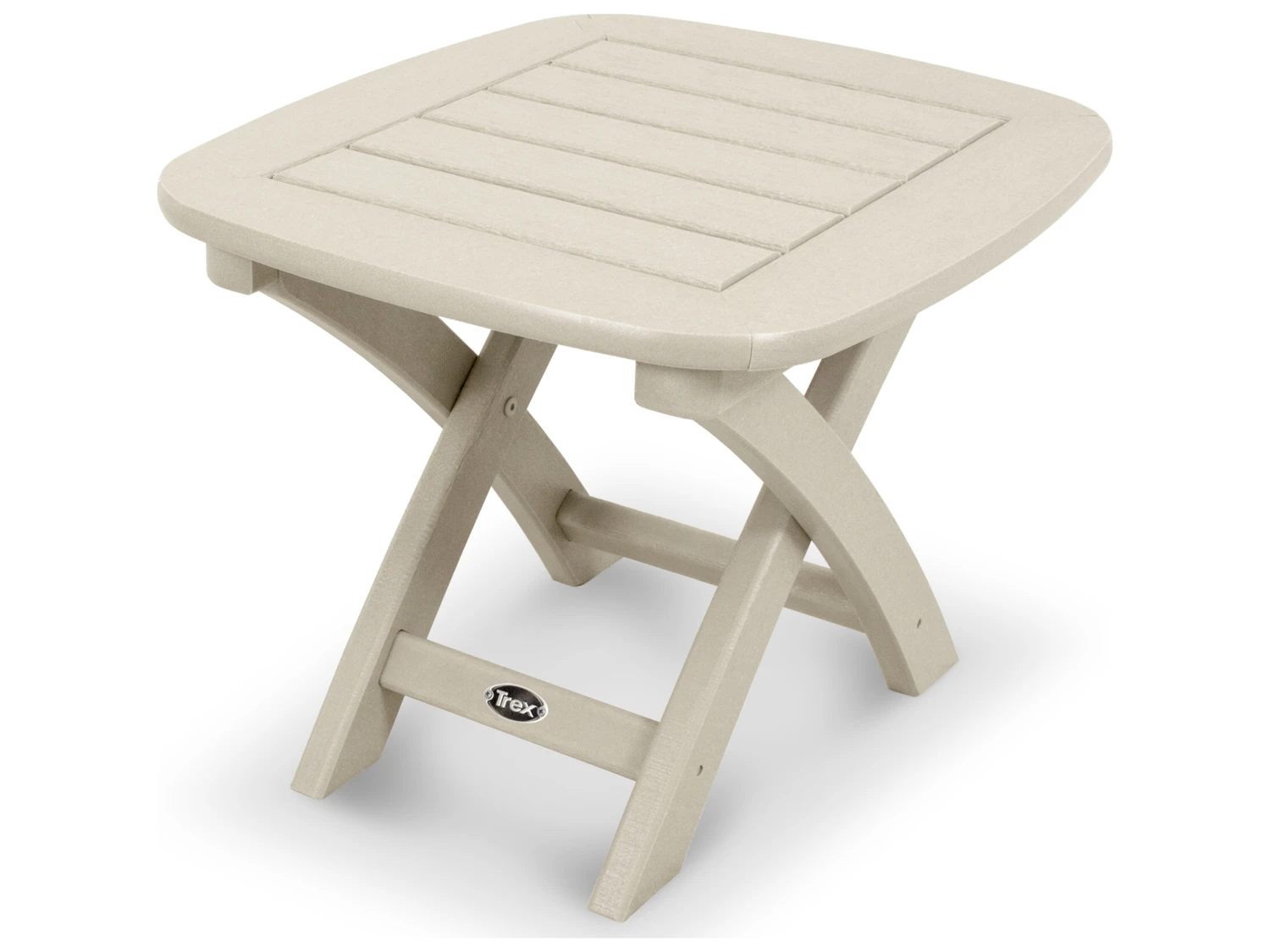 Trex® Outdoor Furniture™ Yacht Club Recycled Plastic 21''W X 18''D Rectangular End Table 12 Trex® Outdoor Furniture™ Yacht Club Recycled Plastic 21''W X 18''D Rectangular End Table - Image 12