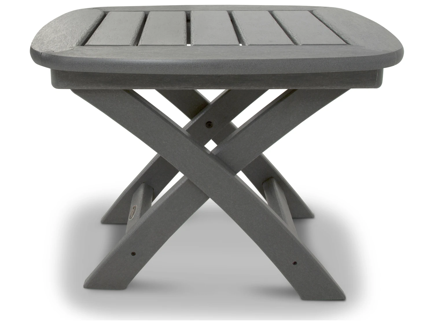 Trex® Outdoor Furniture™ Yacht Club Recycled Plastic 21''W X 18''D Rectangular End Table 14 Trex® Outdoor Furniture™ Yacht Club Recycled Plastic 21''W X 18''D Rectangular End Table - Image 14