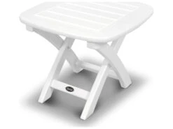 Trex® Outdoor Furniture™ Yacht Club Recycled Plastic 21''W X 18''D Rectangular End Table 25 Trex® Outdoor Furniture™ Yacht Club Recycled Plastic 21''W X 18''D Rectangular End Table -Patio Vibe Store TRXTXNST6 zm