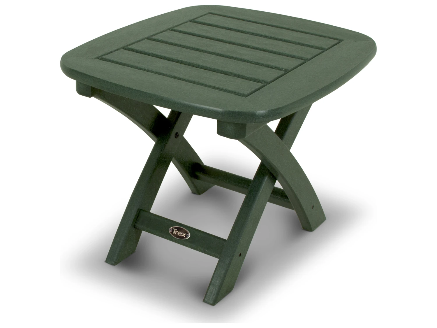 Trex® Outdoor Furniture™ Yacht Club Recycled Plastic 21''W X 18''D Rectangular End Table 9 Trex® Outdoor Furniture™ Yacht Club Recycled Plastic 21''W X 18''D Rectangular End Table - Image 9