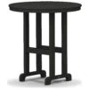 Trex® Outdoor Furniture™ Monterey Bay Recycled Plastic 35'' Round Counter Table With Umbrella Hole