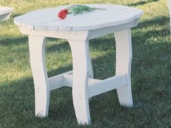 Uwharrie Chair Companion Series Wood 27 Round End Table