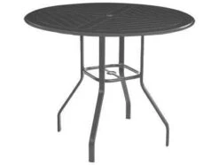 Windward Design Group Newport Mgp 42''Wide Round Balcony Table With Umbrella Hole
