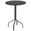 Windward Design Group Mayan Punched Aluminum 30 Round Balcony Table