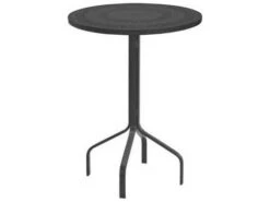 Windward Design Group Mayan Punched Aluminum 30 Round Balcony Table