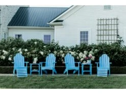 Wildridge Classic Recycled Plastic 20''W X 16''D Rectangular End Table -Patio Vibe Store WLRCLSSCLNGSET31 zm