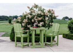 Wildridge Heritage Recycled Plastic 27'' Square Counter Table